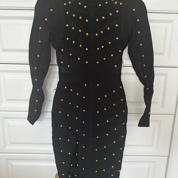 Studded midi dress - Picture 4 of 4
